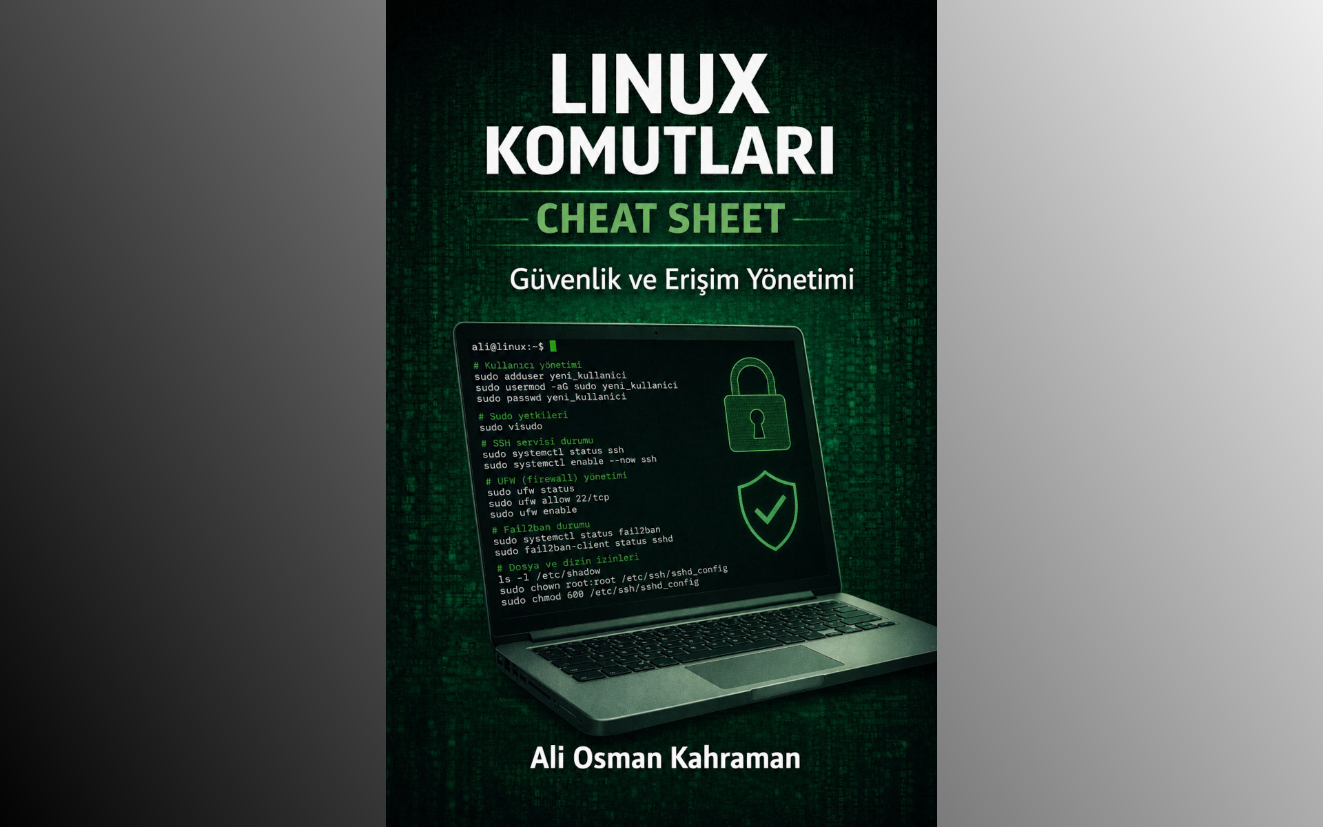 Linux Komutları Cheatsheet 5.Kitap