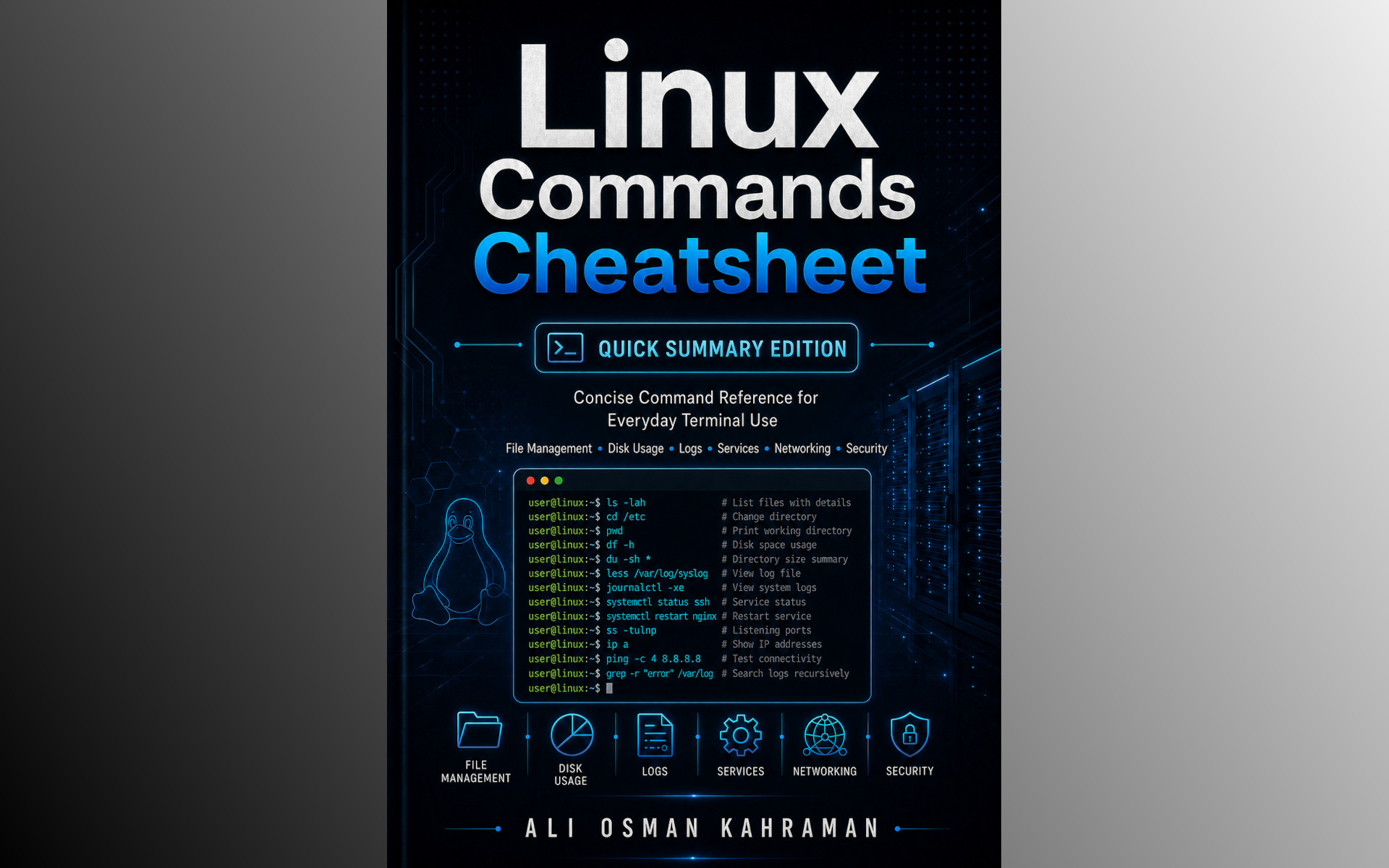 Linux Commands Cheat Sheet - Summary Edition