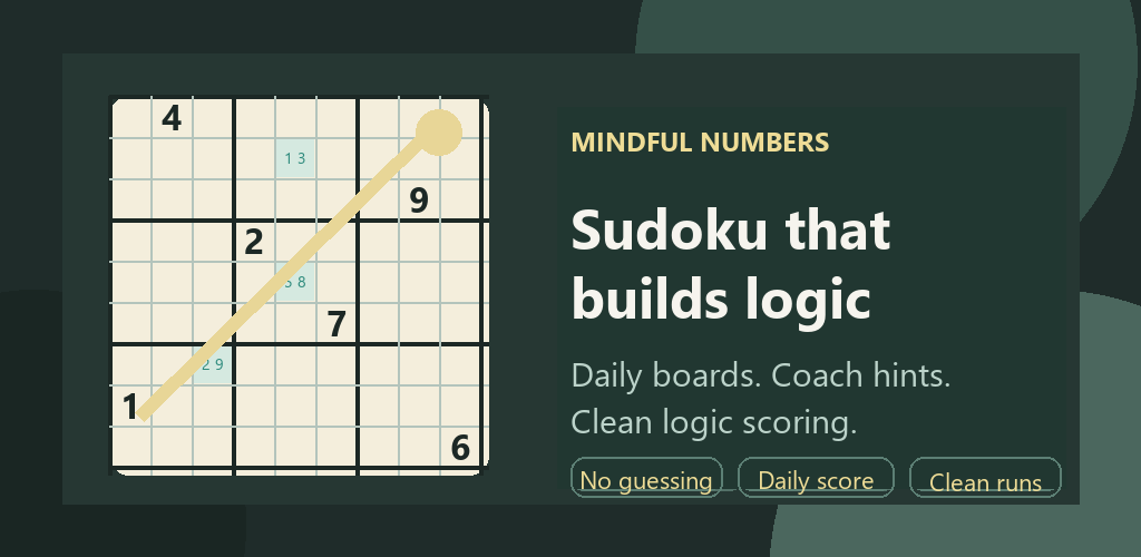 Mindful Numbers Sudoku